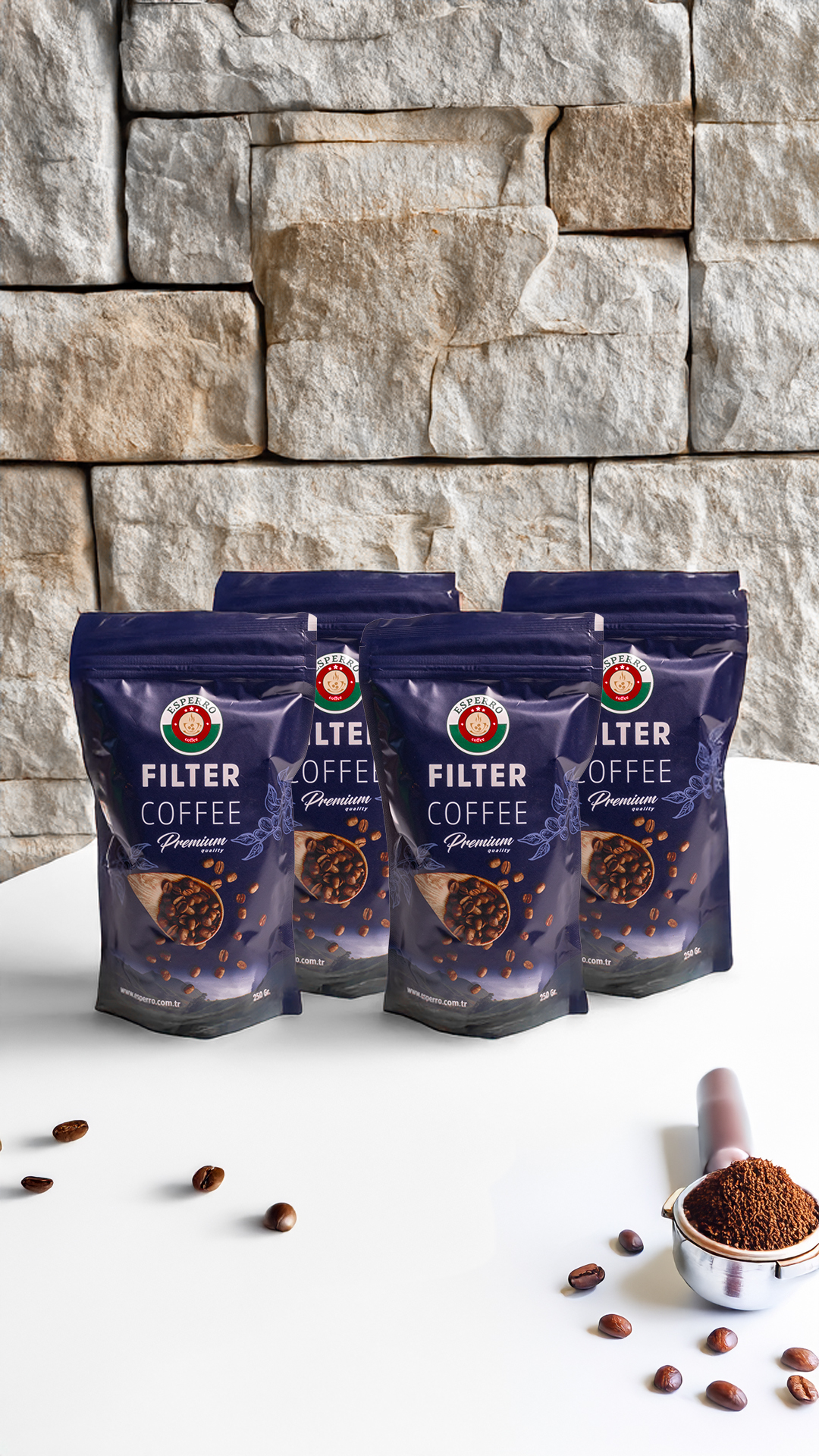 Premium Filtr Qəhvə Kampaniyası 4x250 q